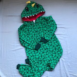 Boy Dino Fleece One Piece Pajama